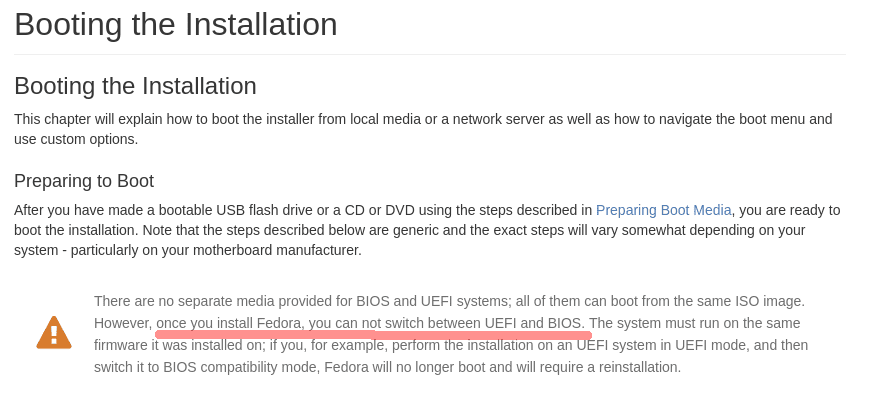 https://docs.fedoraproject.org/f26/install-guide/install/Booting_the_Installation.html